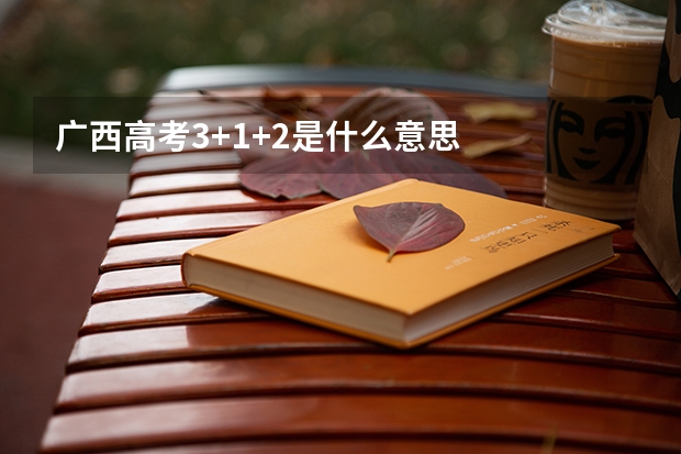 广西高考3+1+2是什么意思